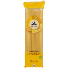 Kietųjų kviečių makaronai SPAGHETTI, ekologiški (500g)